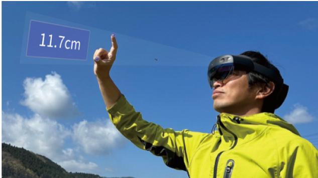 AR（拡張現実）農作業補助アプリ「Agri-AR」