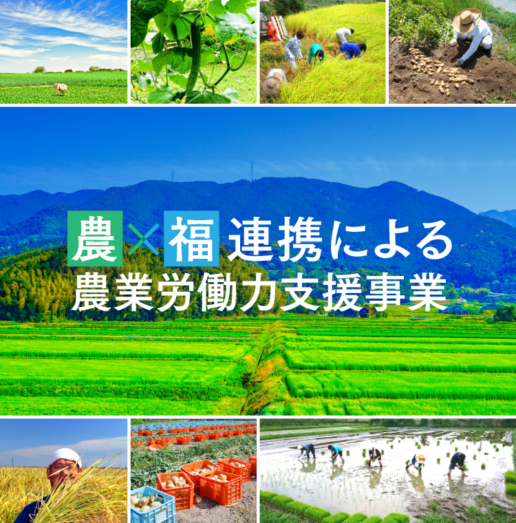 農福連携事業に関するページのバナー(SP版)