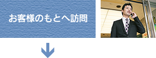 お客様のもとへ訪問