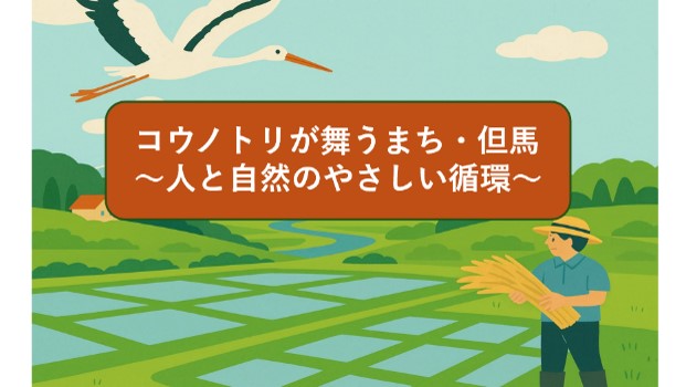コウノトリが舞うまち但馬〜人と自然のやさしい循環〜